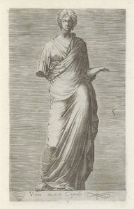 Heykeltıraş van Urania, muze van de sterrenkunde Urania