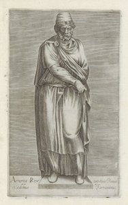 Heykeltıraş van een barbaarse gevangene Ermenistan Kralı, Farnesian evinde Roma