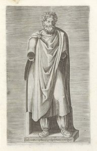 Heykeltıraş van een gevangen koning Kral Parthorium, Roma