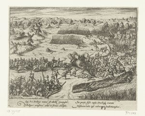 Heiligerlee Savaşı, 1568 by Anonymous