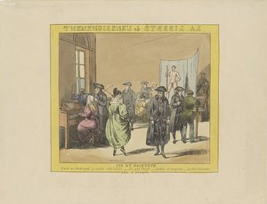 Eğitim özgürlüğü karikatürü, 1828 La liberté de l