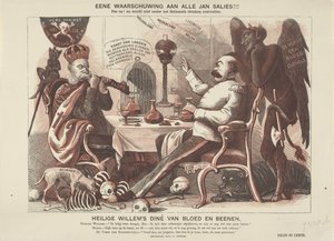 Kaiser Wilhelm I ve Bismarck