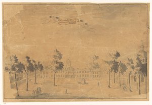 Belediye Binası ve Batavia 'T Stads Huijs Kilisesi ve Batavia Katedral Kilisesi (nesnenin başlığı) by Anonymous