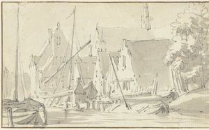 şehir manzarası by Anonymous
