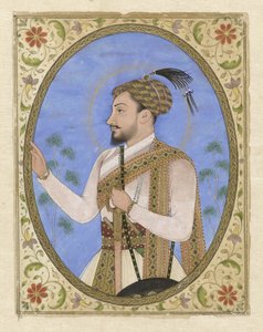 Sultan Muhammed Adil Şah Portretminiatuur van Sultan Muhammed Adil Shah van Bijapur by Anonymous