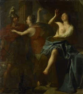 Tarquinius ve Lucretia by Anonymous