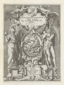 Titelpret, Roma, Minerva ve Saturnus ile tanıştı Roma