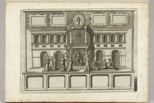 Erdemler ve Kötülükler ile Sahne, 1594 by Anonymous