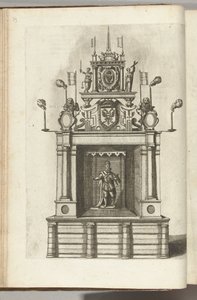 İmparator Ferdinand I ile sahne, 1594 by Anonymous