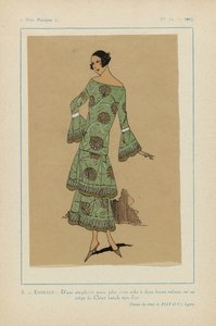 Çok Parisli, 1923, No 11: 3. - ZÜMRÜT. - Çok basit... by Anonymous