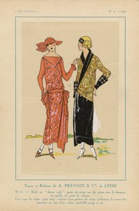 Çok Parisli, 1923, No. 2: Kumaşlar ve Kurdeleler, A. PRÉVOST & CIE ... by Anonymous