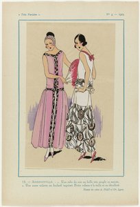 Çok Parisli, 1923, No 5: 15.- ARMENONVILLE. - 1. Bir gece elbisesi... by Anonymous