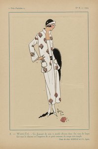 Çok Parisli, 1923, No 8: 7.- WANG-TAÏ. - Bu ipek şam... by Anonymous