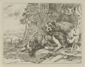 iki yalancı köpek Köpekler (dizi adı) by Anonymous
