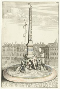 Vier Stromen Fontein Innocentivs deci mvs p.m. Pamphilus