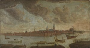 Heusden'in görünümü by Anonymous