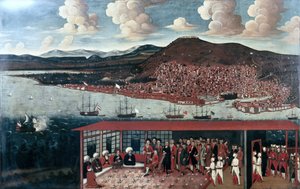 Smyrna (İzmir) Manzarası ve Konsül de Hochepied