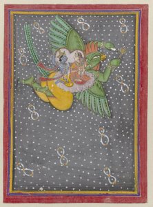 Vishnu ve Lakshmi Garuda