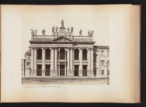Saint John Lateran cephesi, Roma, İtalya Laterano