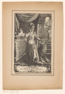 Vrouw met leeuw Başlık sayfası voor: Lucius Annaeus Seneca en Antonius Thysius, Lucius Annaeus Seneca, Tragedy, 1651 by Anonymous