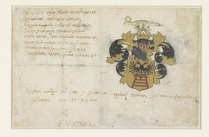 Wapen van Josephus Justus Scaliger by Anonymous