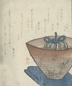 Sarılı çay kutusu ile su kabı by Anonymous