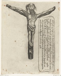 Deinze manastırındaki mucizevi haç, 1460 Bu H. Cruys, Clooster van Deynse Anno 1460