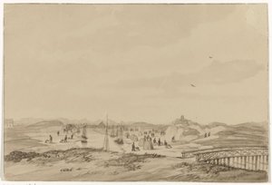 Lahey yakınlarındaki kum tepelerinde kum kazısı, 1846 by Anonymous