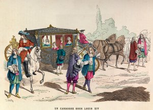 Bir koç, 17. yüzyılda Louis XIV