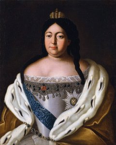 Anne (Rusya İmparatoriçesi) Anna Ivanovna - İmparatoriçe Anna Ioannovna'nın Portresi (1693-1740) Anonymous tarafından by Anonymous Anonymous