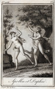 Apollon ve Defne. Peri Daphne, Apollo
