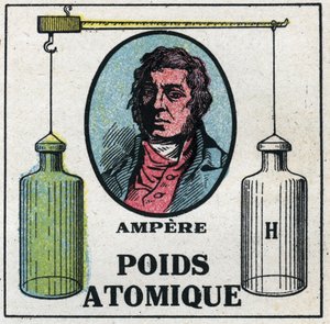 Atomlar: Atom Ağırlığı, Andre Marie Ampere (1775-1836). 1925