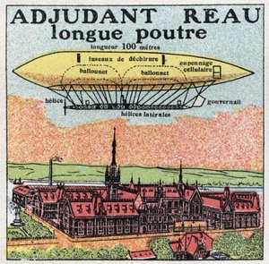 Balonlar: 20. yüzyılın başında Adjutant Reau (Asteğmen-Reau). 1925