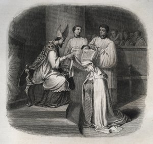 Enkarnasyonun Kutsal Meryemi (Sakal Jeanne Avrillot) (1566-1618) 1614
