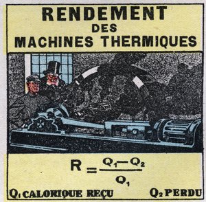 Kalorimetri: termal makinelerin verimliliği. 1925