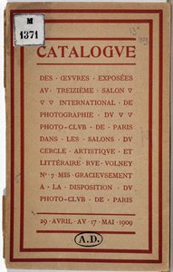 Paris Fotoğraf Kulübü Uluslararası Fotoğraf Sergisi Kataloğu by Anonymous Anonymous
