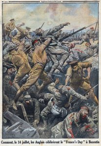 Birinci Dünya Savaşı 1914-1918 (14-18 Savaşı). İngilizlerin Alman ordusuna karşı çıktığı 13 ve 14 Temmuz 1916