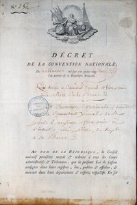 Fransız Devrimi: Ulusal Muhafızlara Kral XVI. Louis