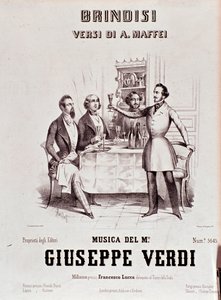 Andrea Maffei şiirinden sonra Giuseppe Verdi
