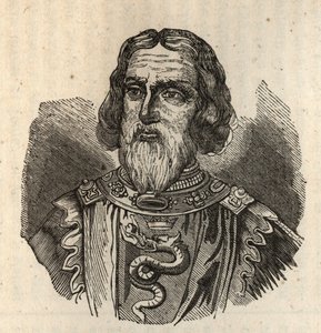 Galeas I Visconti - Galeazzo I Visconti - galeazzo ilk visconti - 1277-1328 - gravür by Anonymous Anonymous