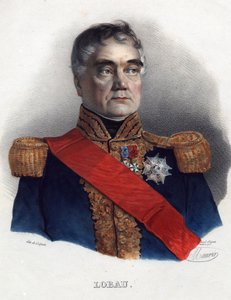 Georges Mouton de Lobau (1770-1838), Fransa Mareşali - Anonim - 1835 - Litografi, suluboya - 32x24 - Özel Koleksiyon by Anonymous Anonymous