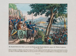 Guerre russo-turque de 1828-1829 - Rus ordusu, Mayıs 1828 par Anonim, c. 1830 - Gravür, sulu boya by Anonymous Anonymous