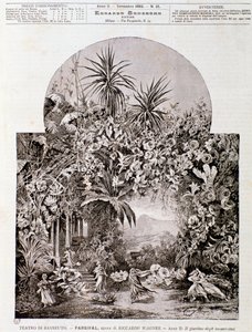 Wagner tarafından Parsifal için İllüstrasyon by Anonymous Anonymous