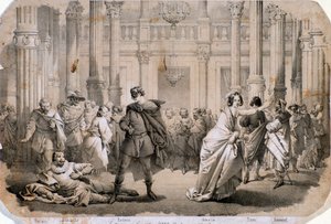 Maskeli bir balo resmi, Giuseppe Verdi