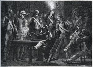 Devrim Altında Maillard Mahkemesi (Stanislas Marie Maillard) by Anonymous Anonymous