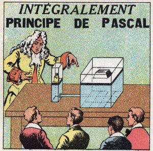 Sıvı dengesi: Blaise Pascal (1623-1662) ilkesi. 1925