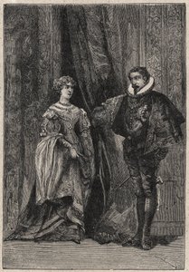 Lucrezia Borgia ve ilk kocası Giovanni Sforza d