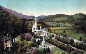 1900 civarında Lourdes - Hautes Pyrenees