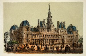 Paris 1874: Belediye Binası, Özel koleksiyon by Anonymous Anonymous