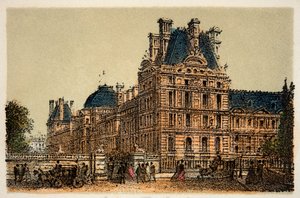 Paris 1874: Les Tuileries, Özel koleksiyon by Anonymous Anonymous